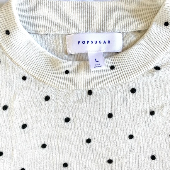 Popsugar Polka Dot Sweater - Picture 3 of 4
